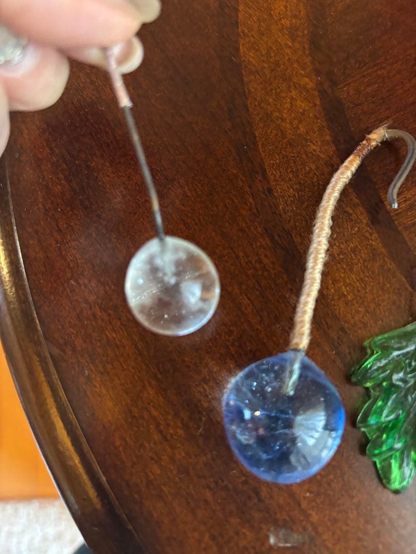 ヴィンテージ ムラーノガラス オーナメント 9点 米国アンティークショップ購入品