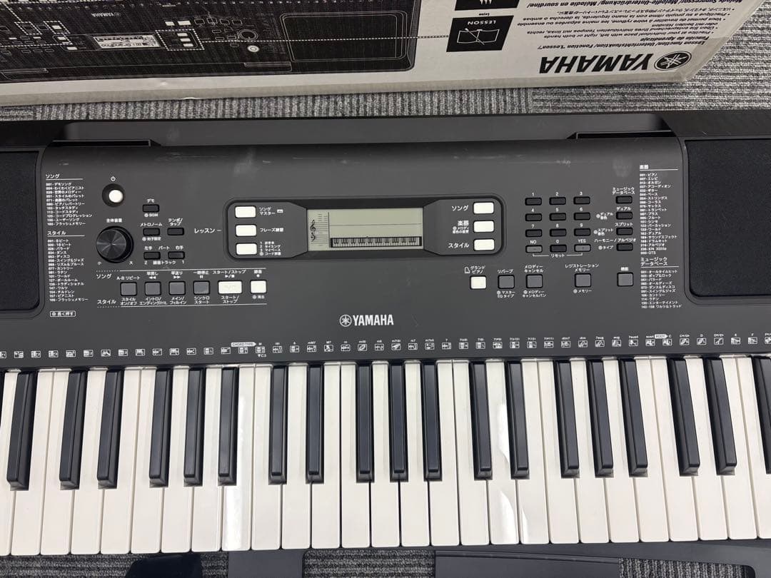 YAMAHA ヤマハ 61鍵盤 電子キーボード PSR-E363