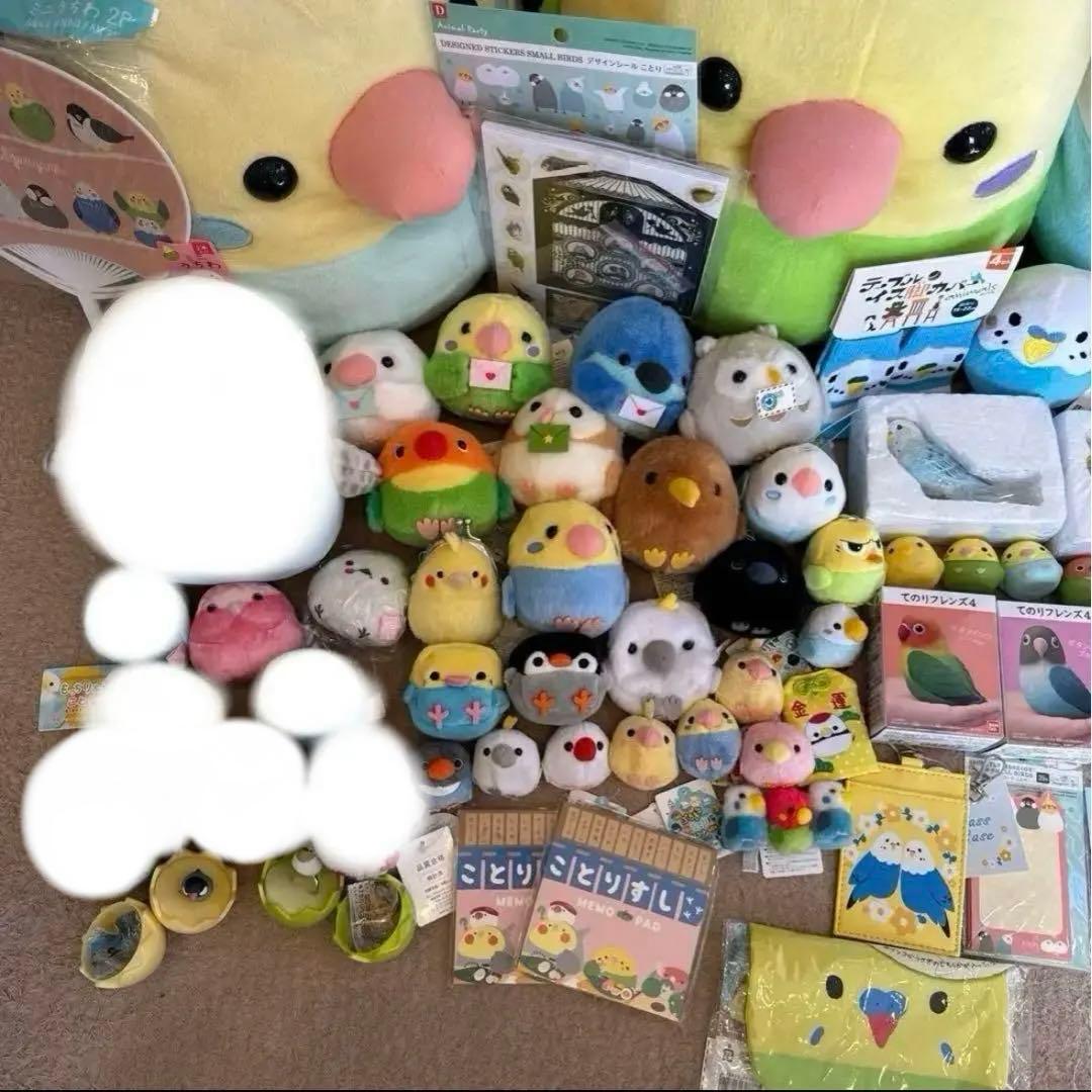 ことり隊　インコグッズ　セキセイインコ　70点　まとめ売り
