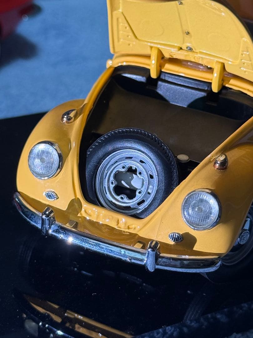 フランクリンミント 1967 フォルクスワーゲン・ビートル ダイキャストミニカー