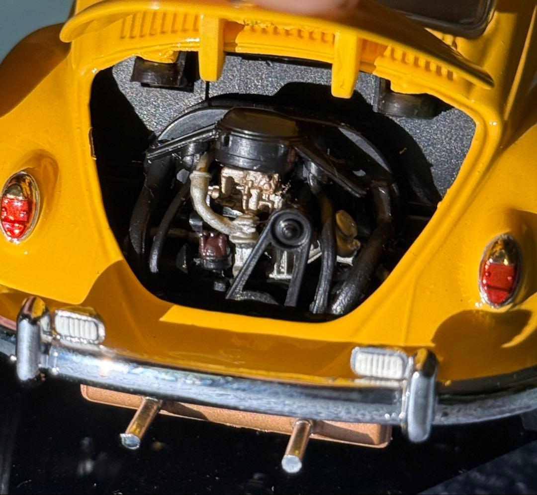 フランクリンミント 1967 フォルクスワーゲン・ビートル ダイキャストミニカー