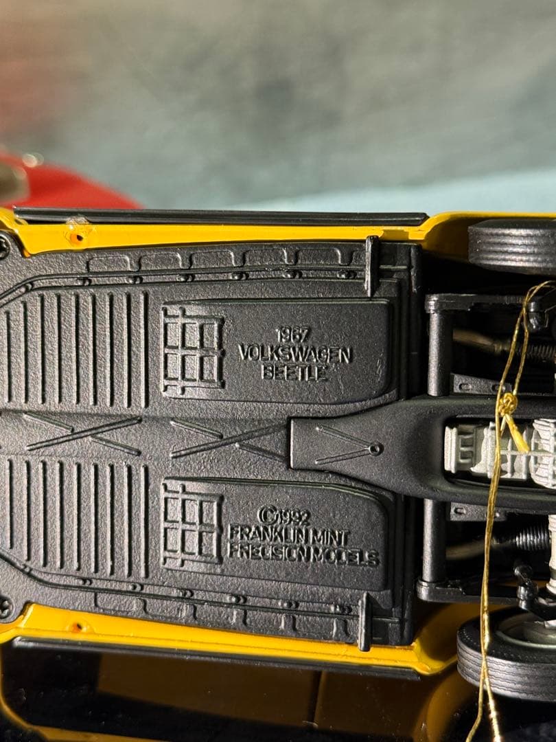 フランクリンミント 1967 フォルクスワーゲン・ビートル ダイキャストミニカー