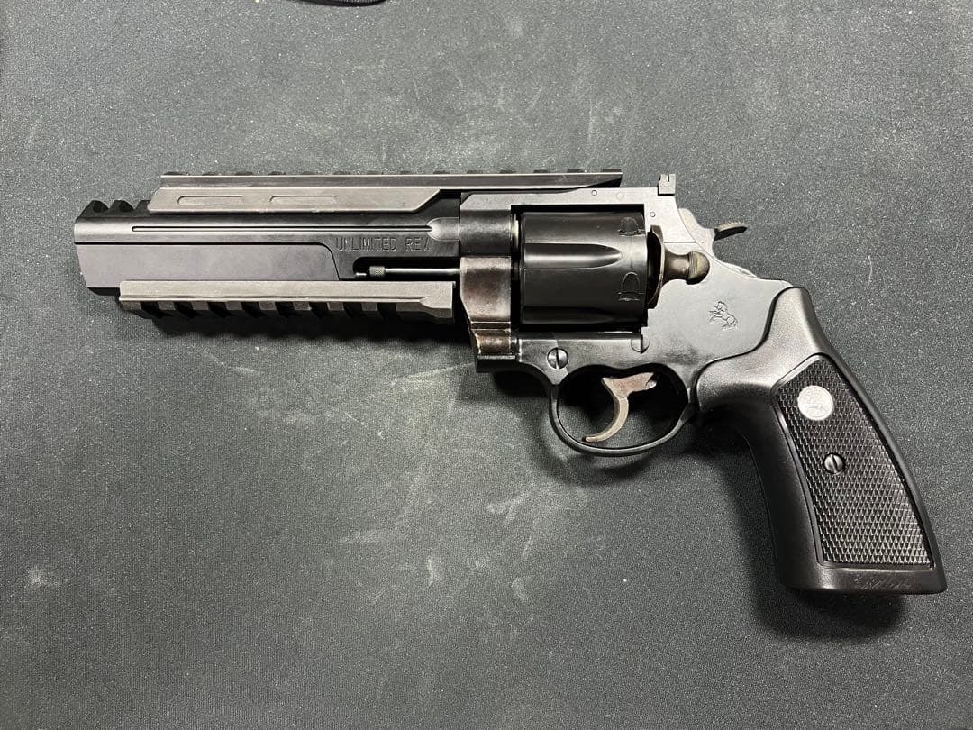 マルシン　アンリミテッドリボルバー（HWブラック）BB弾付き