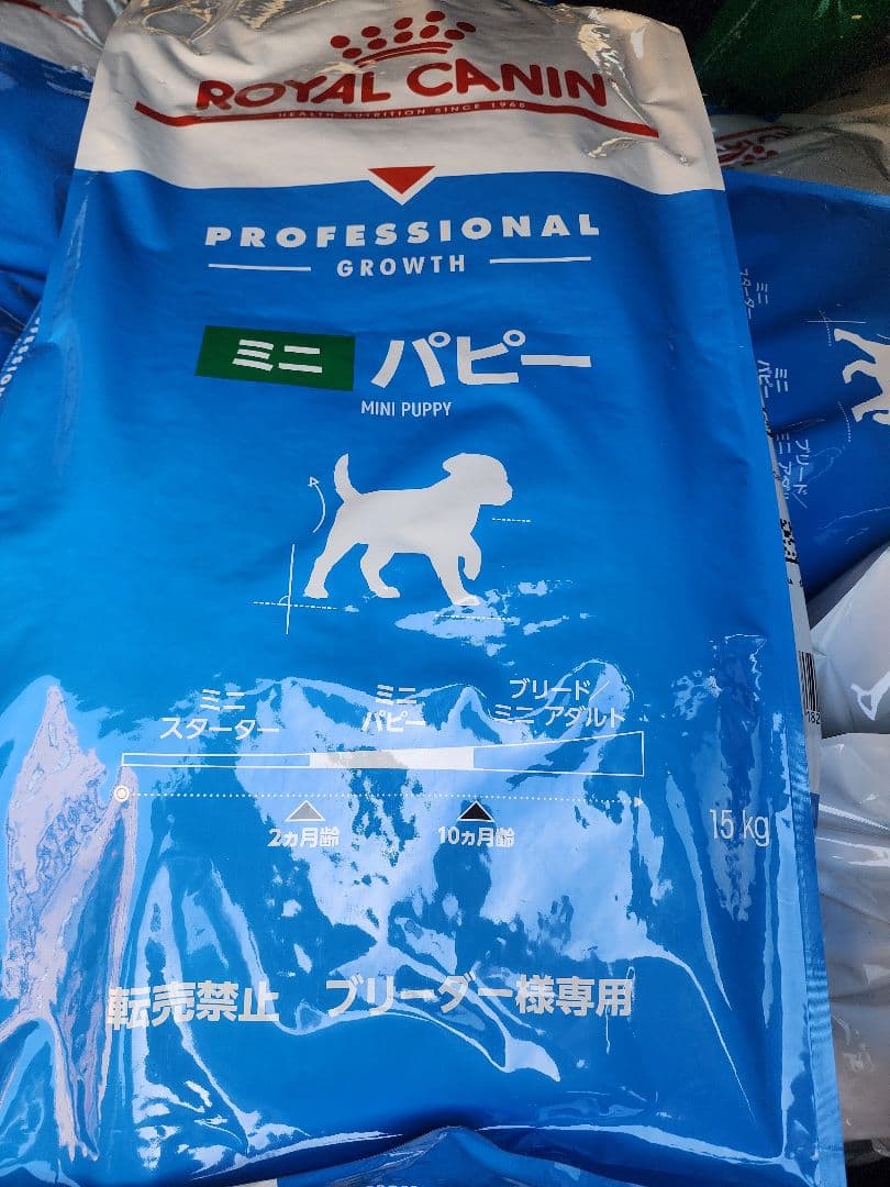 2個セットCANIN ミニパピー15kg2個