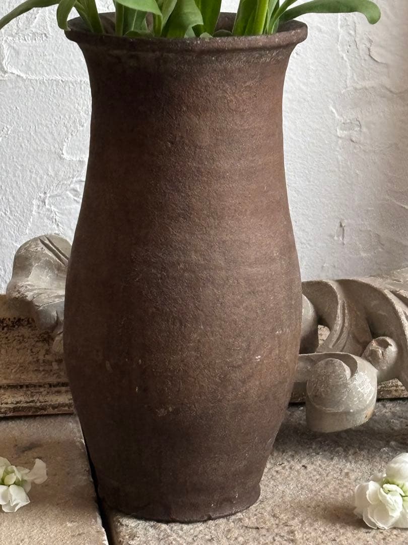 フランスアンティーク　フラワーベース　容器