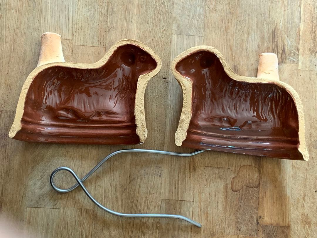 フランス アンティーク アニョーパスカル型 アルザス地方 スフレンハイム焼き