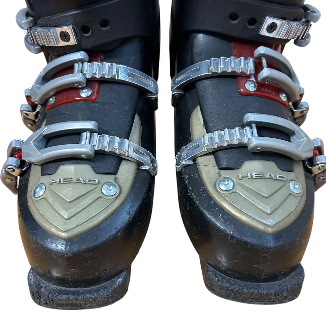 ⑨HEAD スキー ブーツ 4バックル ブラック 27cm