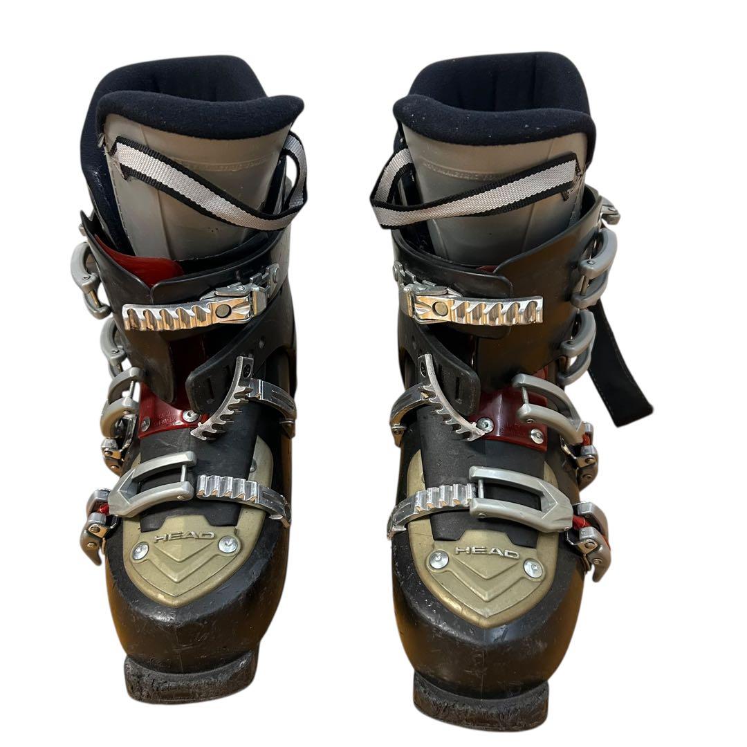 ⑨HEAD スキー ブーツ 4バックル ブラック 27cm