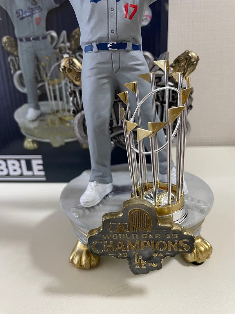 (MVP記念セール)大谷翔平 2024ワールドシリーズチャンピオンボブルヘッド