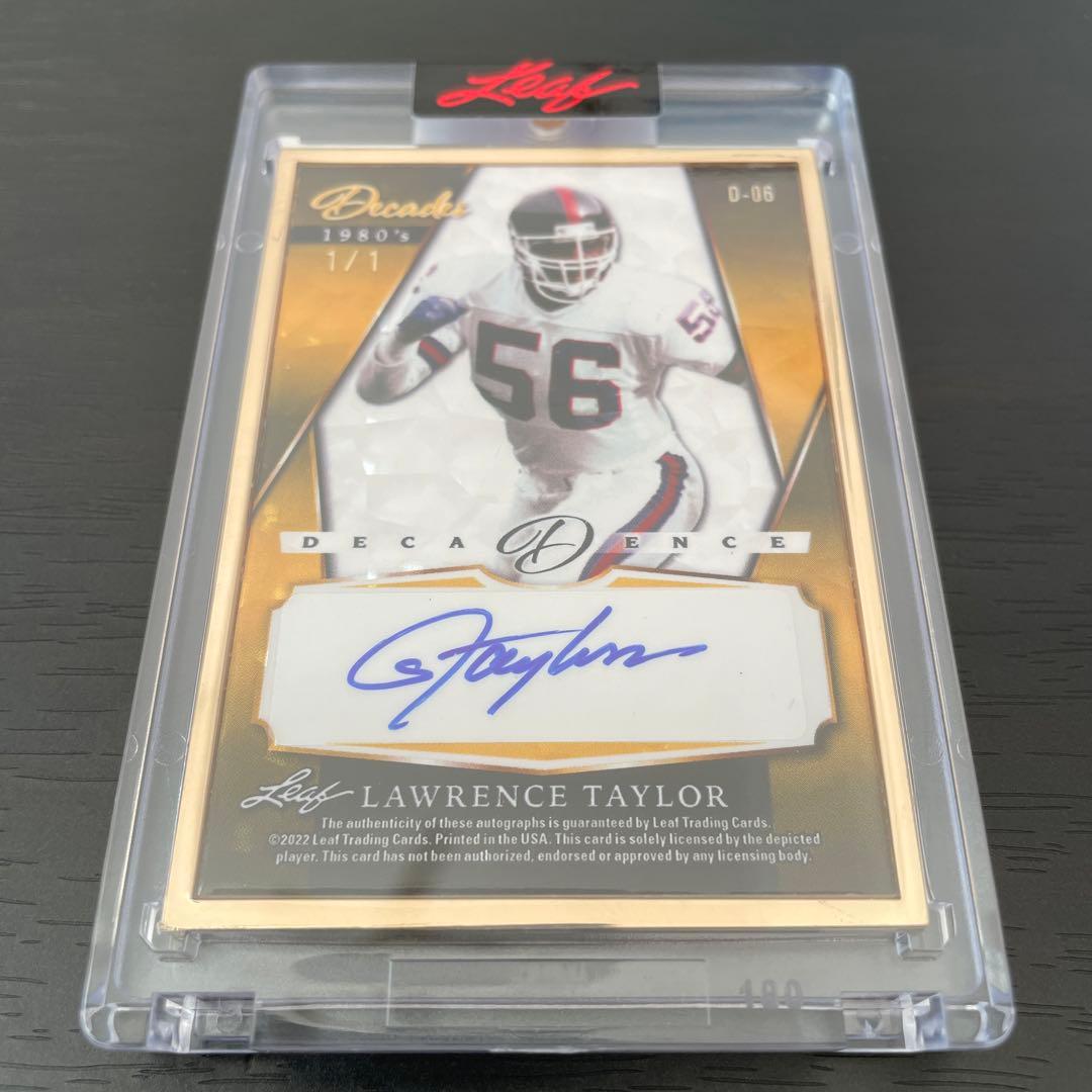 tyson taylor タイソン テイラー サインカード 1枚限定 1of1