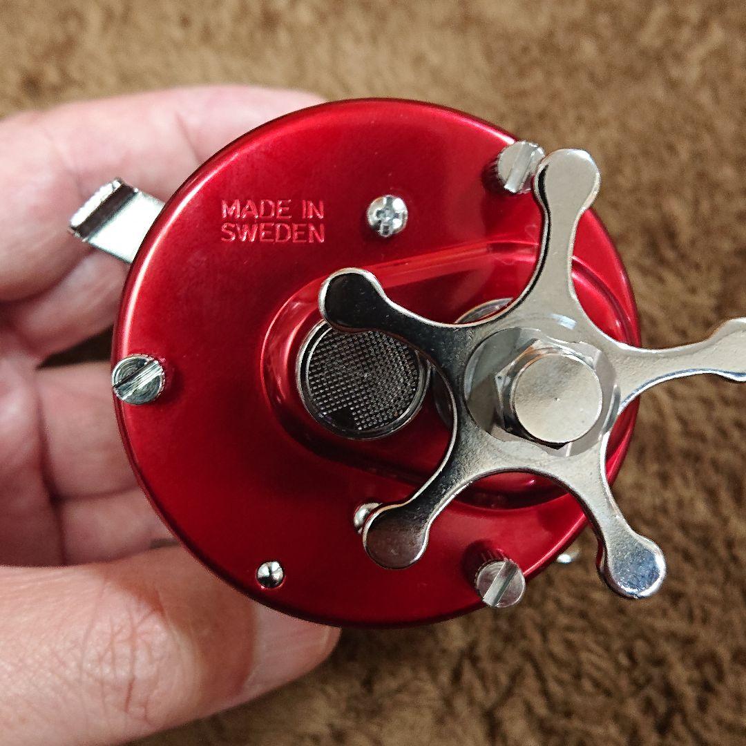 【極美品】 アブガルシア アンバサダー 5500 CS レッド ※ハンドル無し