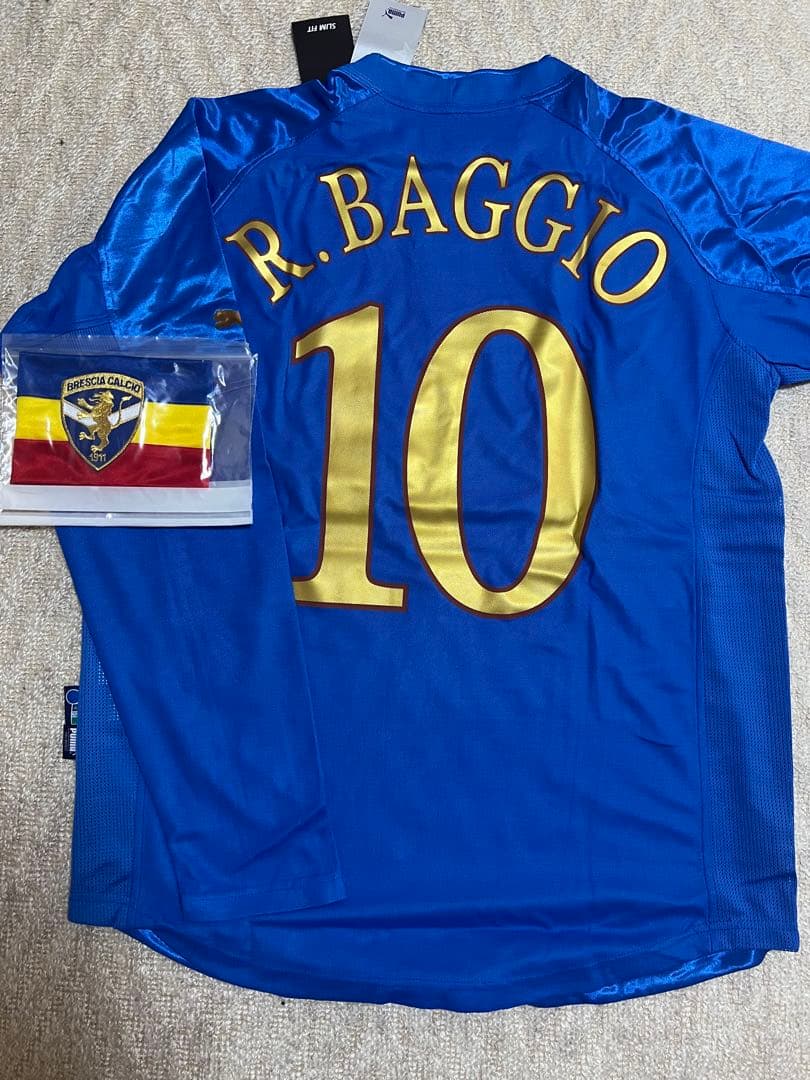 ロベルトバッジョ　イタリア代表　引退ユニフォーム　長袖　プーマ　ファンタジスタ