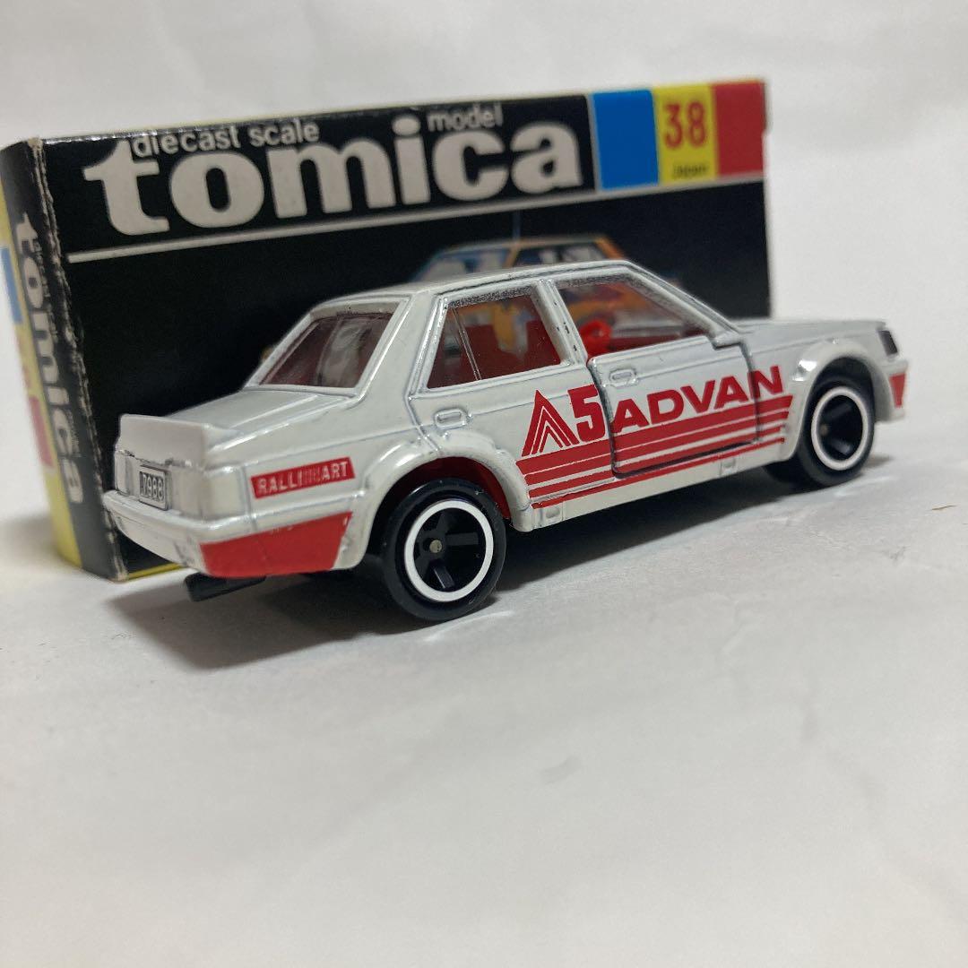 トミカ　三菱ランサーターボです。ADVAN 輸出仕様