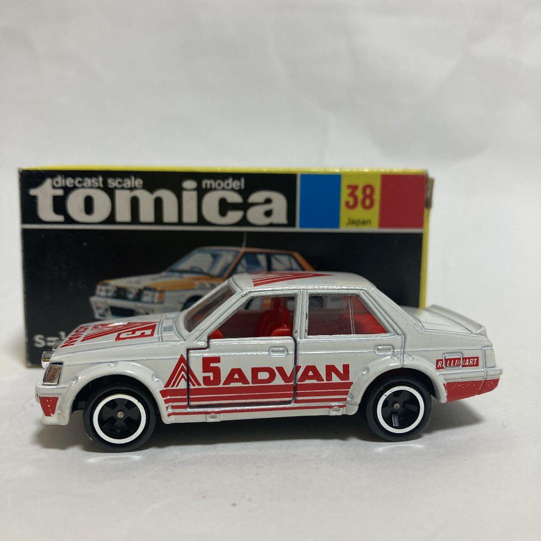 トミカ　三菱ランサーターボです。ADVAN 輸出仕様