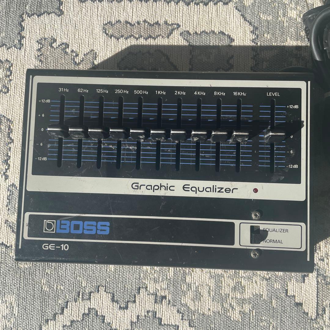 BOSS GE-10 グラフィックイコライザー 1981年製