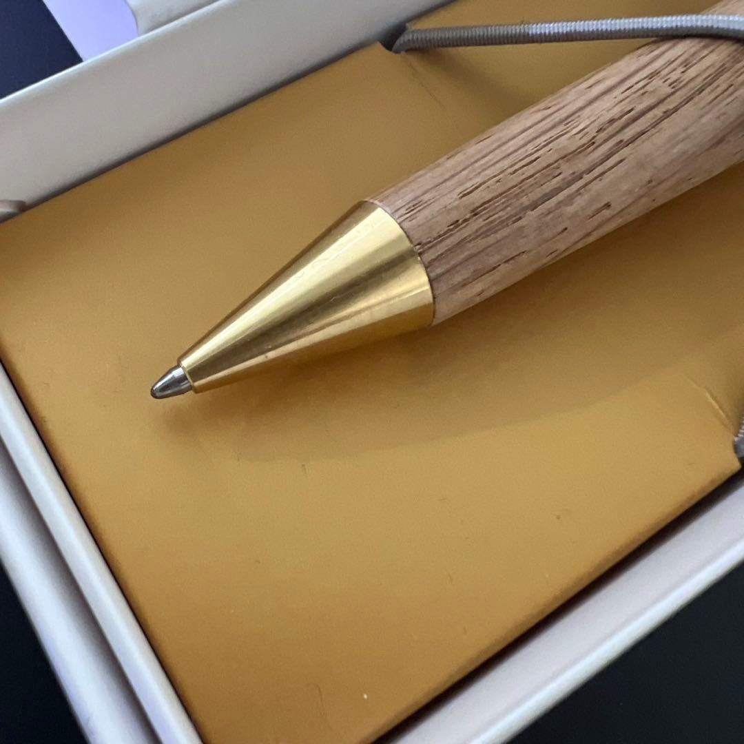 e+m イープラスエム Queen クイーン ブラックオーク ボールペン L