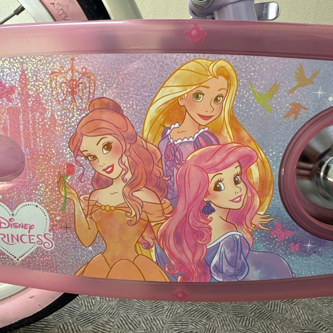 【室内保管】16インチ ides ディズニープリンセス 自転車 【直接引渡】