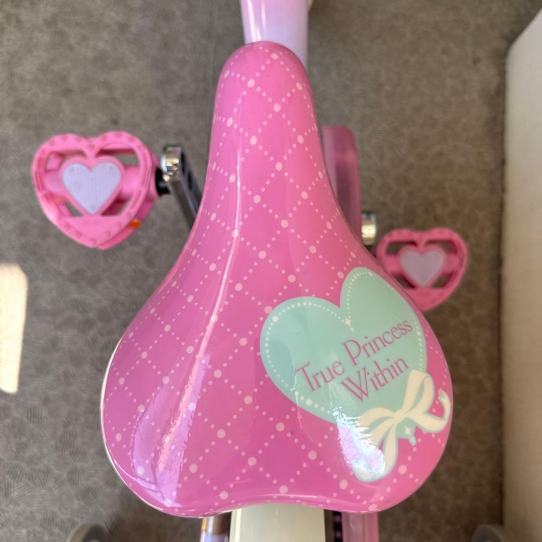 【室内保管】16インチ ides ディズニープリンセス 自転車 【直接引渡】