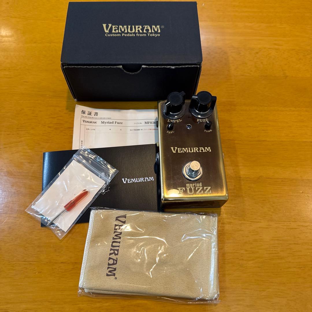 VEMURAM myriad FUZZ ギターエフェクター
