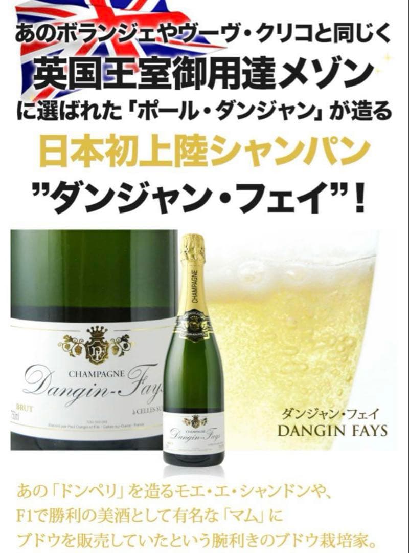 シャンパン ポール ダンジャン シャンパーニュ 2本セット