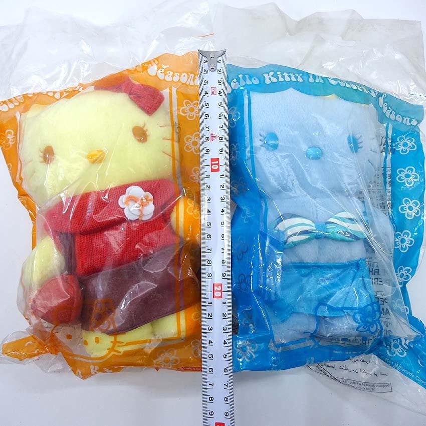 【q-085s/k】 ハローキティ　ぬいぐるみ　大量　マクドナルド　当時物