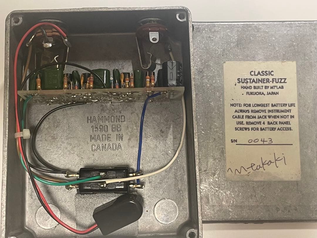 ギター mt's lab CLASSIC SUSTAINER-FUZZ