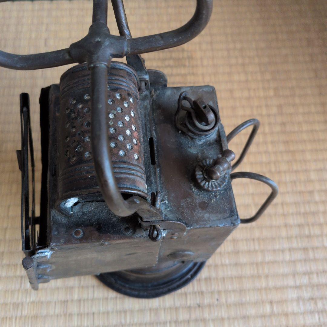 鉄道　信号用ランタン　アンティーク　フランス製