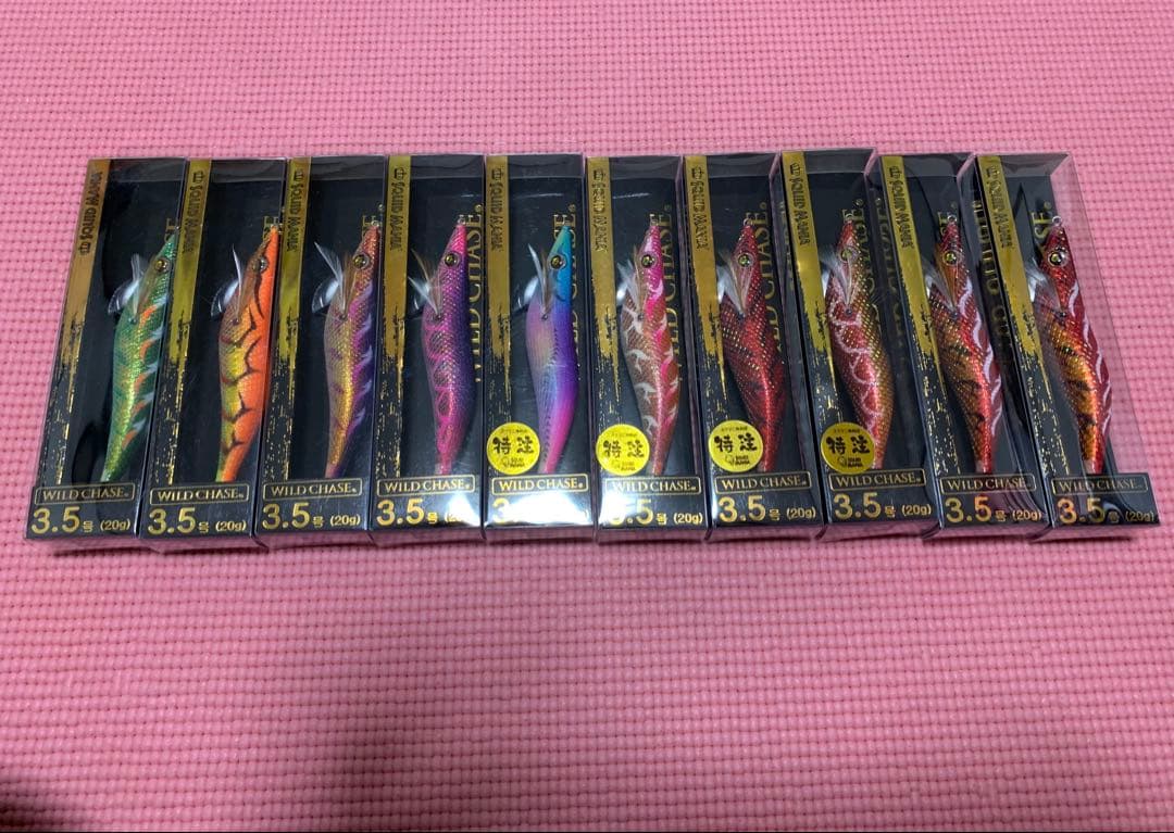 スクイッドマニア ワイルドチェイス特注3.5号 34本まとめ売り