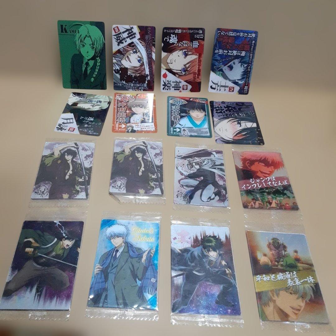 公*o様 銀魂　カード　シール他まとめ売り