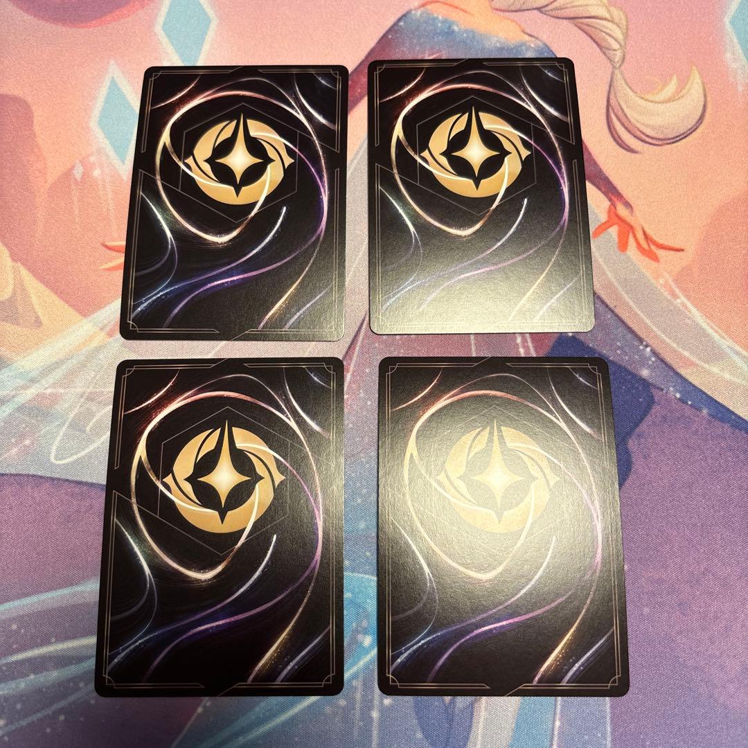 ロルカナ　マレフィセント　ドラゴン　foil 4枚