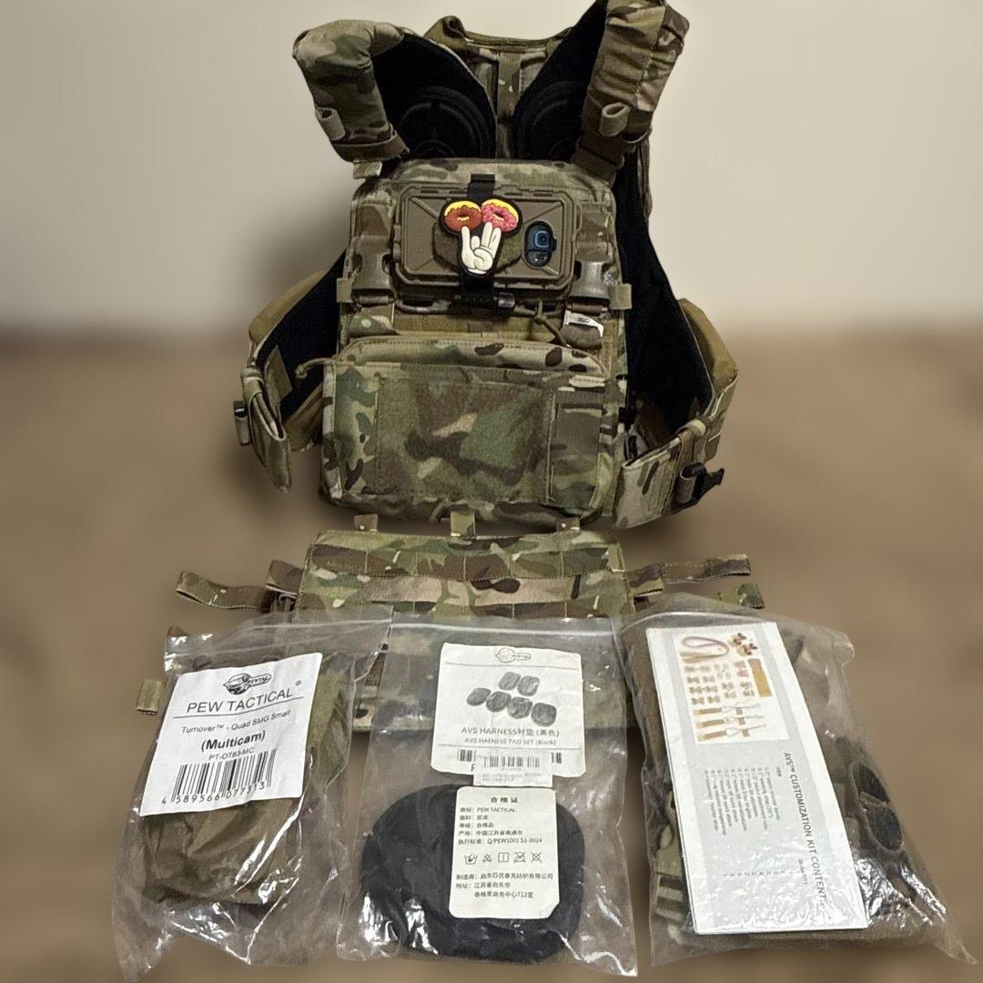 実物生地 TMC crye precision AVS MBAVカット +色々