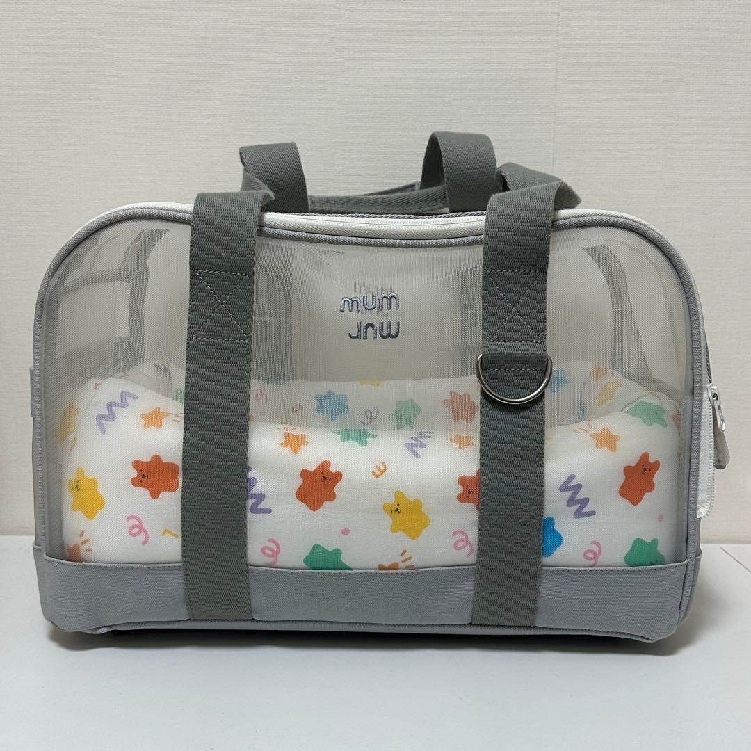 mummur windy bag モムモ 犬 韓国 キャリーバッグ メッシュ