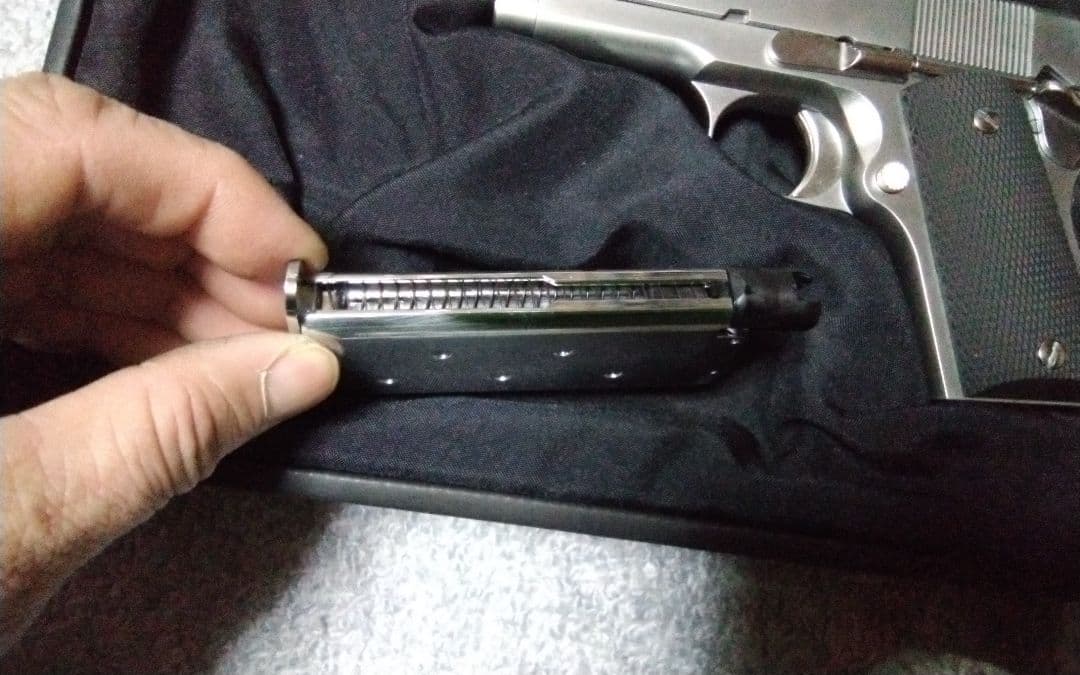 東京マルイ デトニクス45 コンバットマスター ハードクロームメッキ