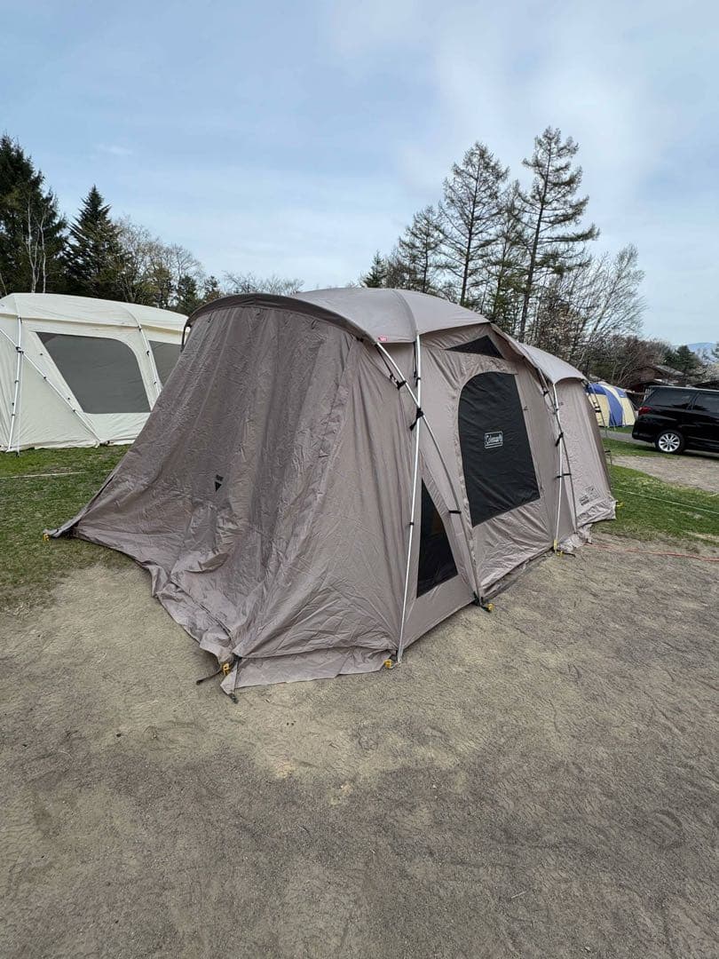 【グランドシートテントマット付】コールマンタフ2ルームDX3025
