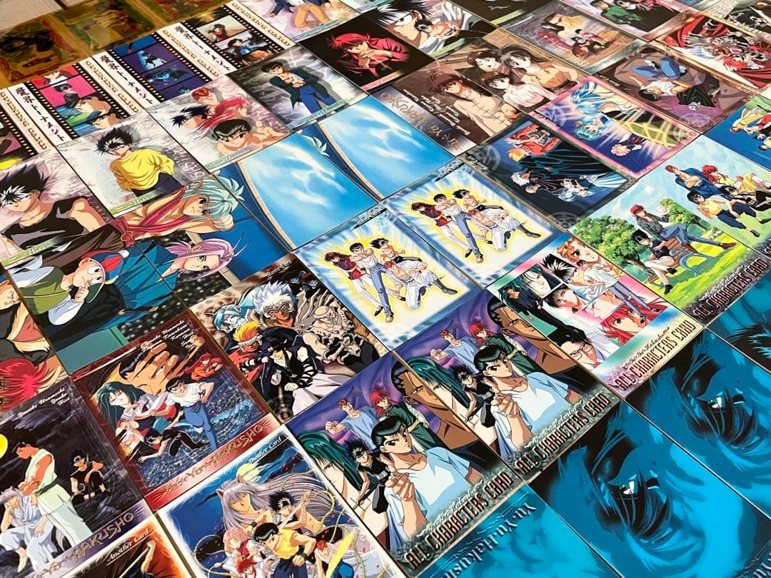 幽遊白書 パーフェクトコレクション カード PART2 初版 75種84枚 SP