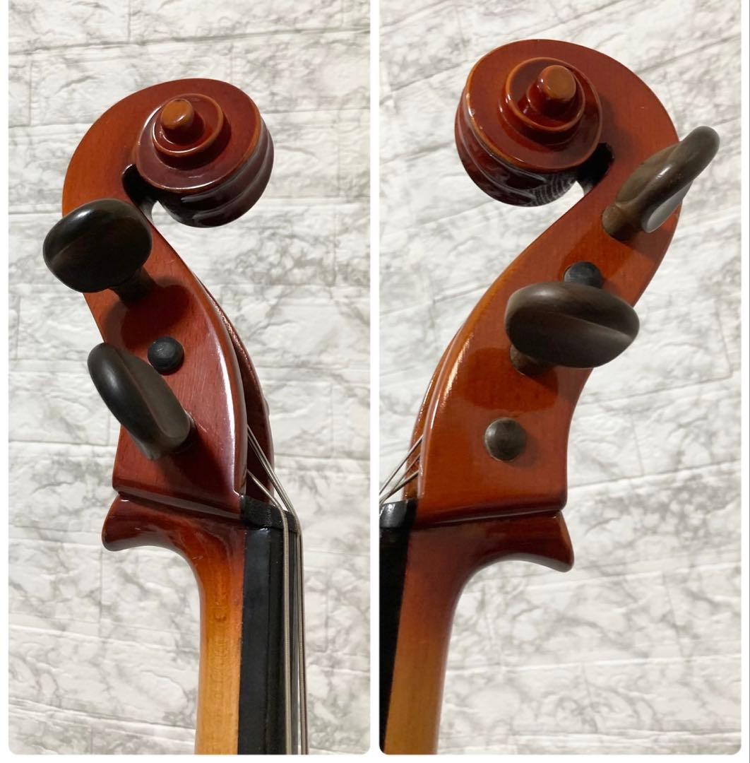 【ヴィンテージ】SUZUKI 虎杢 高級チェロ No.72 4/4 1974年製