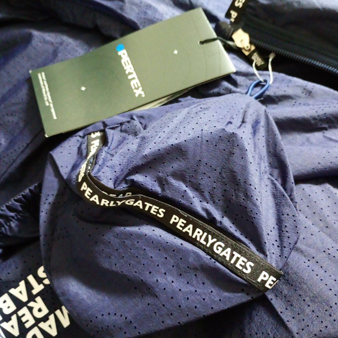 パーリーゲイツレディースネイビーパーカーサイズ1