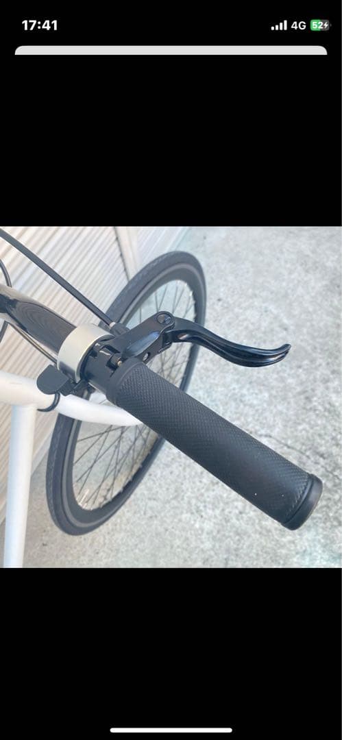 シングルギア ピストバイク 700C ホワイト