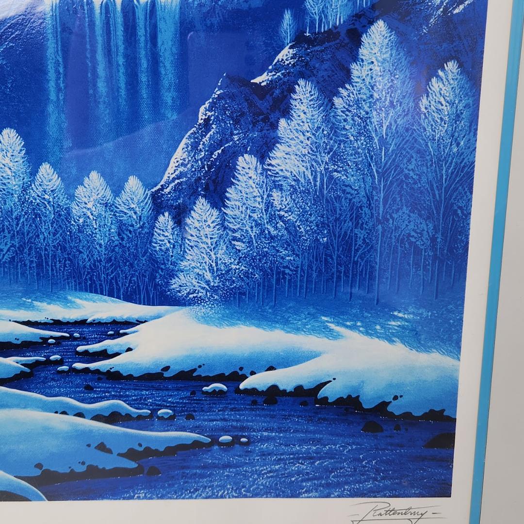 ジョン・ラッテンベリー ブルーキャニオンフォール 2008年 シルクスクリーン