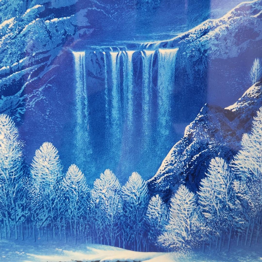 ジョン・ラッテンベリー ブルーキャニオンフォール 2008年 シルクスクリーン