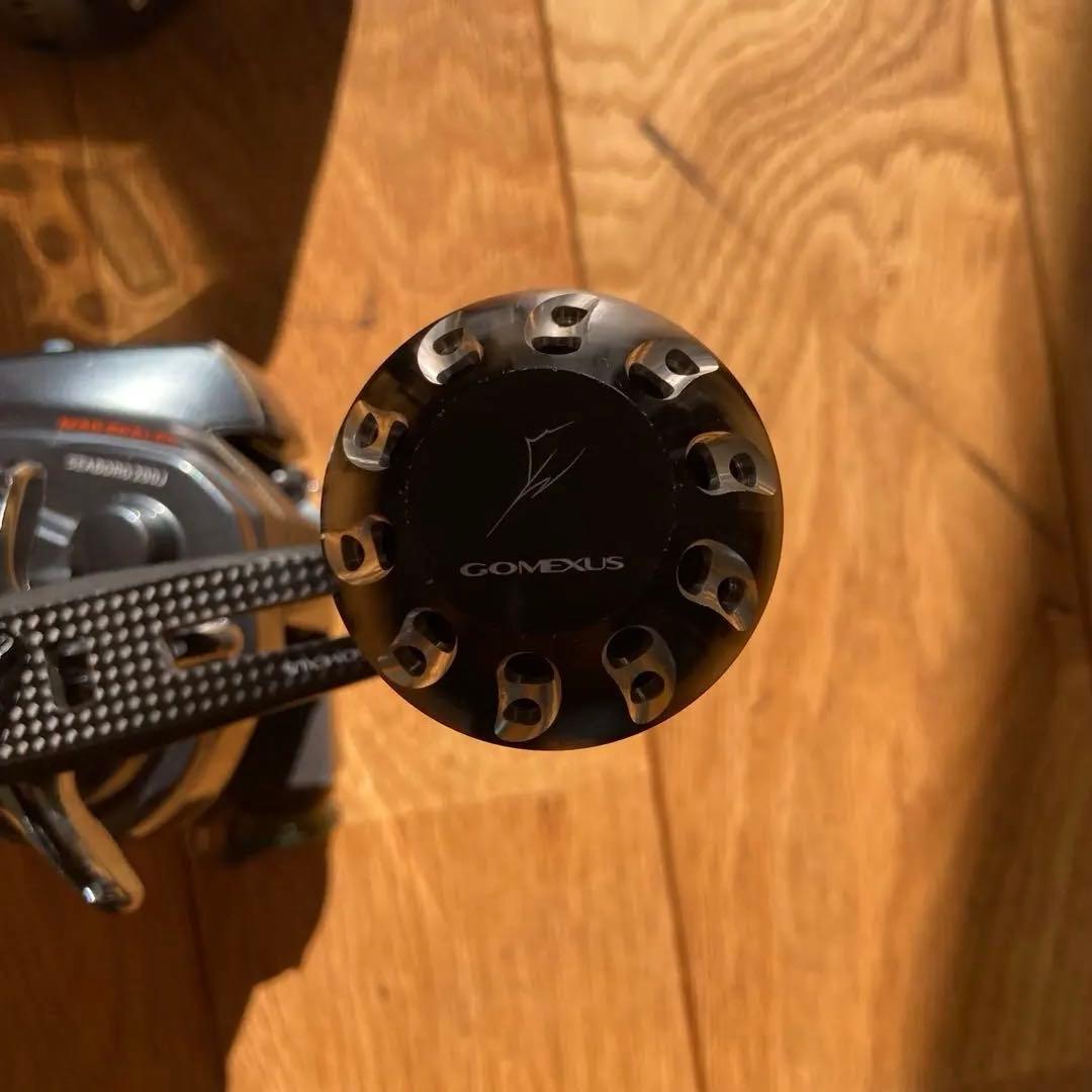 ジャンク品　電動リール　SEABORG 200J シーボーグ 充電器