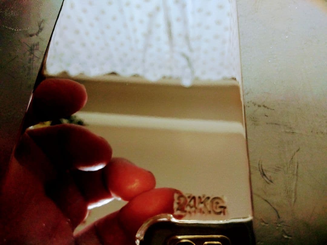 参考品.Swiss Bank ３８８g位.純金バー 999.9.裏画24KG有り