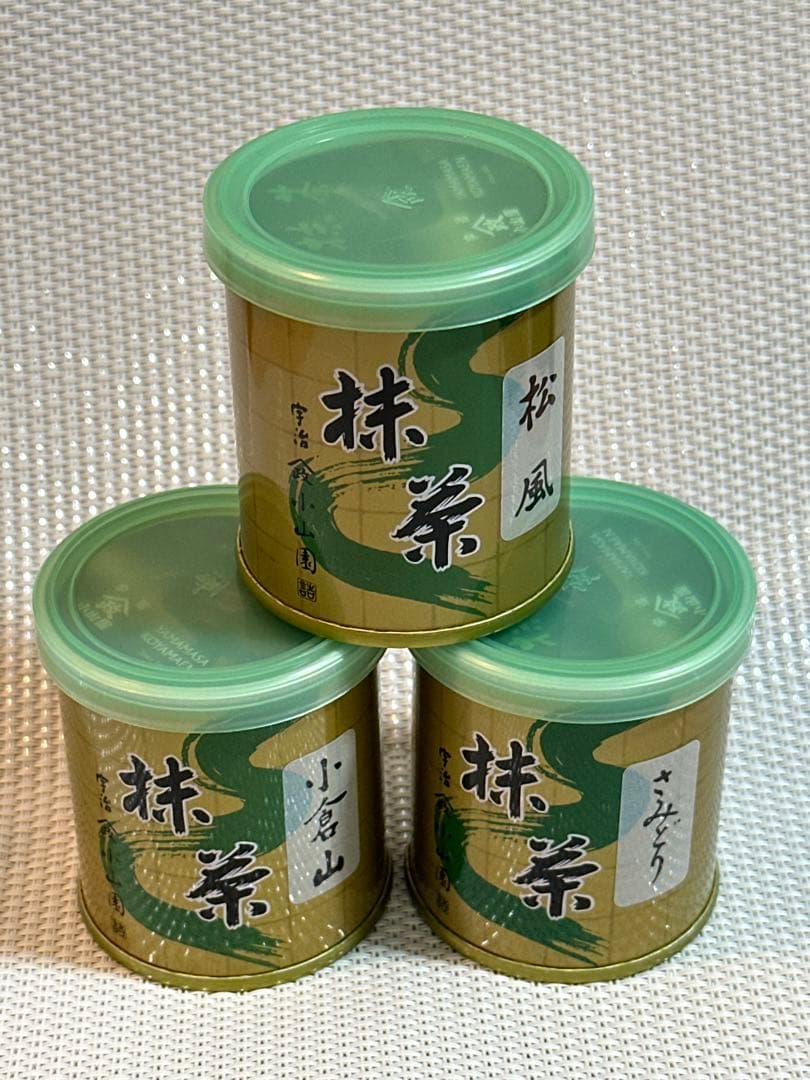 山政小山園 抹茶 松風　2缶セット