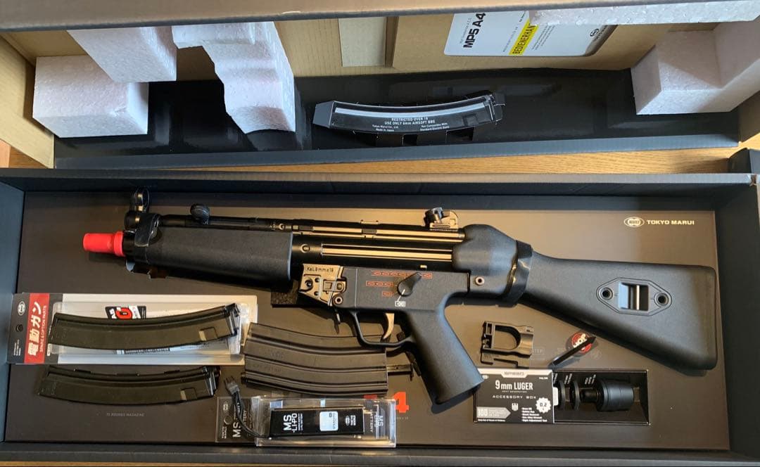 東京マルイ 次世代電動ガン MP5 A4 その他付属