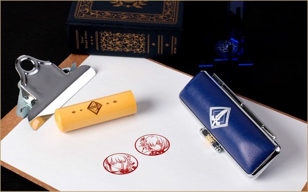 【受注品】アルトリア・キャスター(水着) FGO 印鑑 痛印堂 3点セット