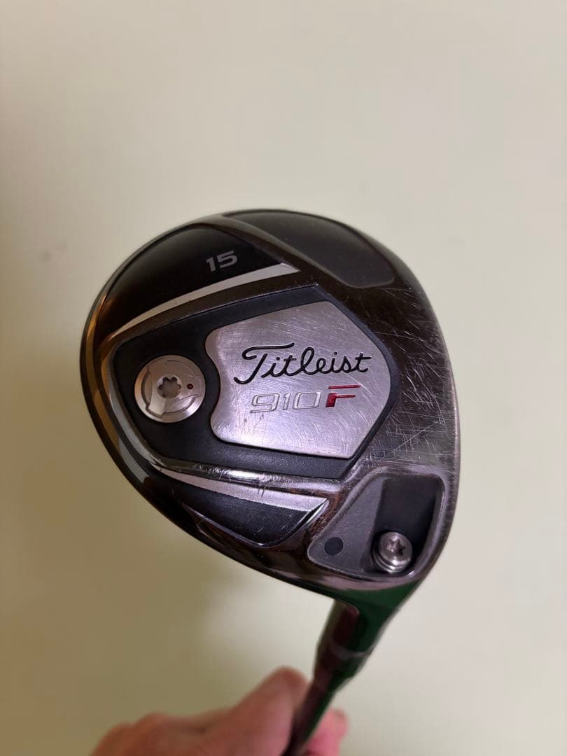 美品　タイトリスト　910F 3W 15度　Sシャフト