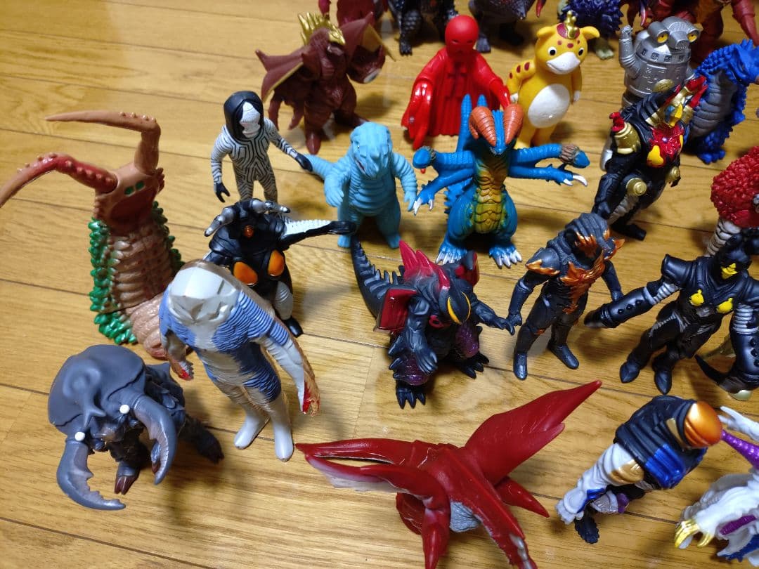 ウルトラ怪獣　ソフビ　79体　バラ不可