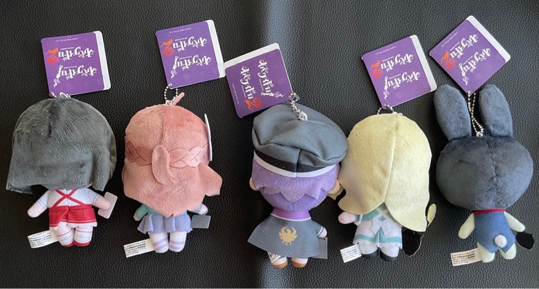 オバケイドロ ぬいぐるみ マスコット 5種セット　モーリーファンタジー 限定