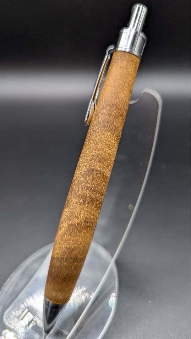 268ペン工房翌檜　御蔵島金桑　木軸シャーペン　木軸ボールペン