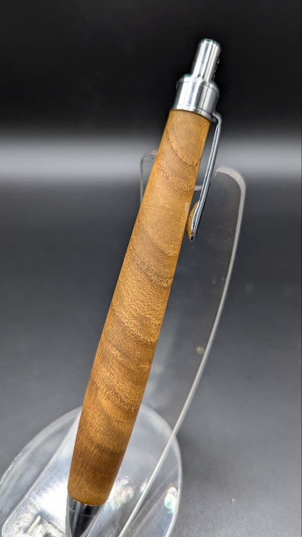 268ペン工房翌檜　御蔵島金桑　木軸シャーペン　木軸ボールペン